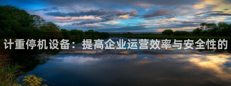 宏天皓星娱乐：计重停机设备：提高企业运营效率与安全性的