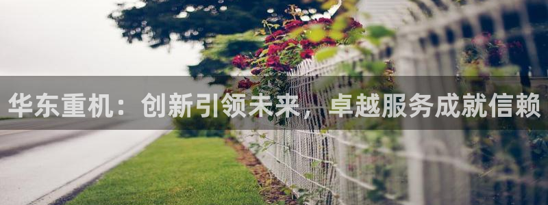 西安天宏娱乐直播间：华东重机：创新引领未来，卓越服务成就信赖